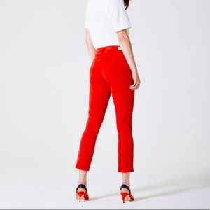 AG Jeans Farrah Skinny Ankle Red Poppy